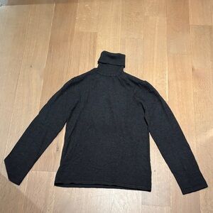 Calvin Klein Men's Charcoal Turtleneck Sweater